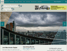 Tablet Screenshot of manchesterdigital.com